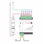 Модуль релейный 6 каналов, RL6 Модуль релейный 6 каналов, RL6