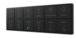 Сенсорный выключатель, 12 клавиш, Black (RGB подсветка) Сенсорный выключатель, 12 клавиш, Black (RGB подсветка)